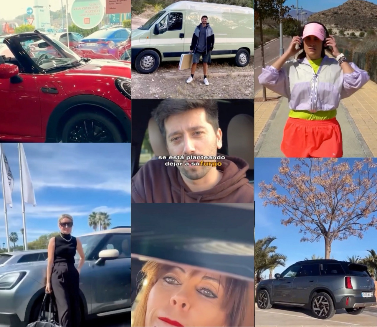 Campaña con influencers en Alicante para el lanzamiento del nuevo MINI Countryman.