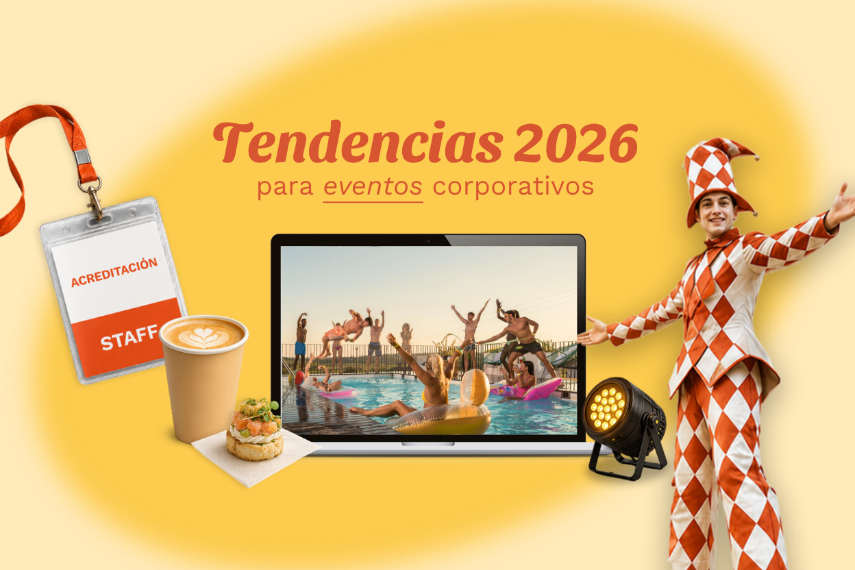 Tendencias e ideas para eventos corporativos en 2026